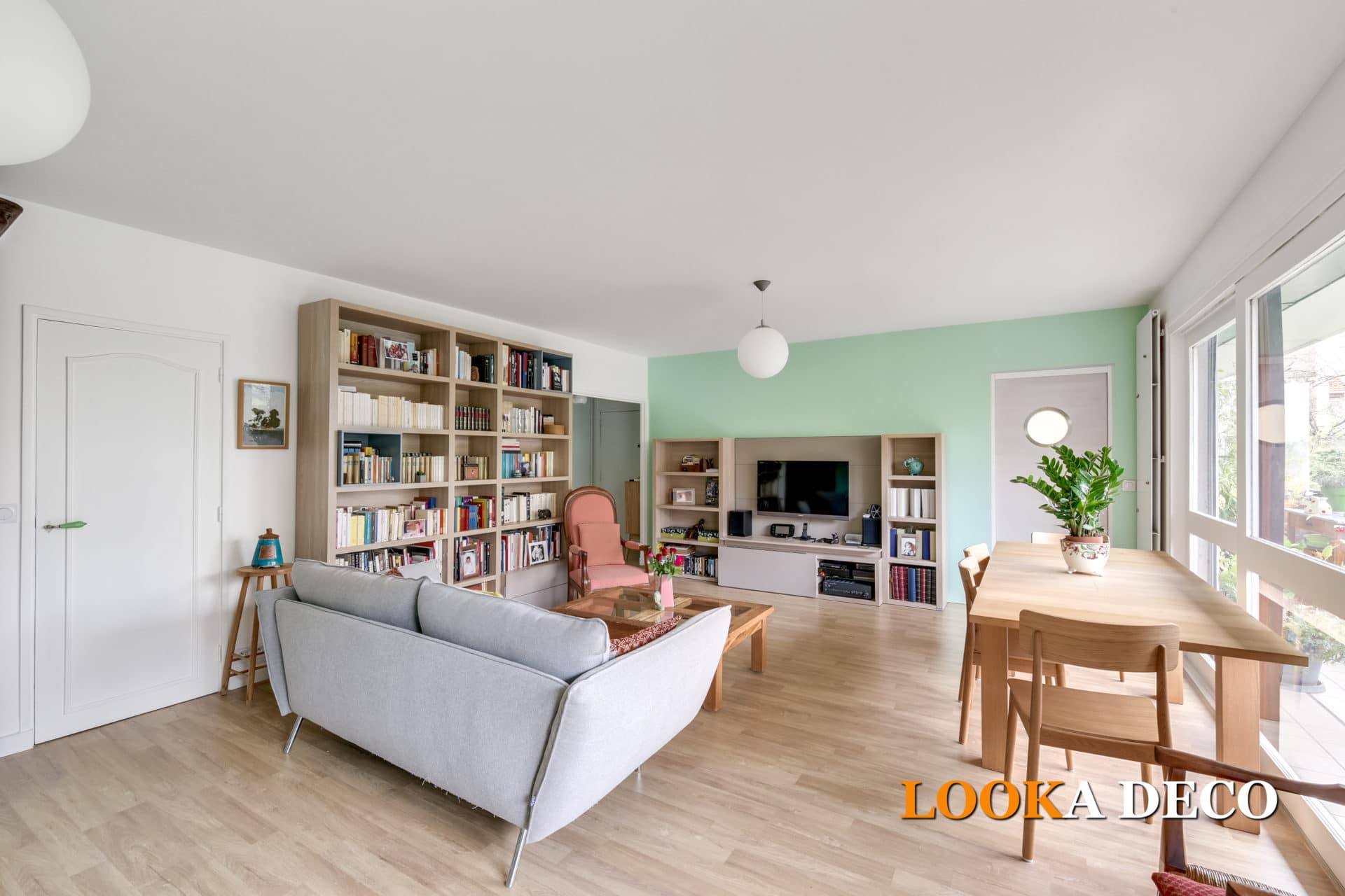 Un appartement 3 pièces coloré de 86 m2 – Puteaux (Hauts de Seine)